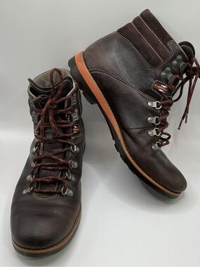 Clarks Padley Alp GTX Brown Leather Gore-Tex Hiking Boots